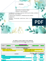 Evelyn Tolentino Pérez - Secuencia Didactica Enfoque Inclusivo-Tarea 9-Español 7 Semestre