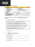 Formulario Examen Cardio Vascular