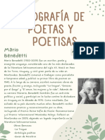 Biografía de Poetas Y Poetisas