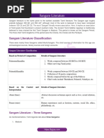 Sangam Literature Classification