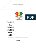 Carpeta Pedagogica Aip 2023