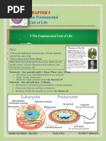 5 The Fundamental Unit of Life