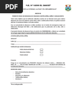 Formato Único de Denuncias Anexo6