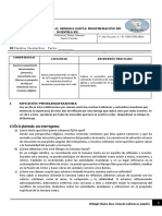 Ficha de Trabajo 4. Religión 5 Sec