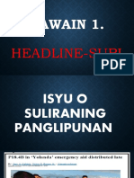 1 Headline Suri