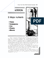 Fish Nutrition: - Protein - Carbohydrates - Fats - Vitamins - Minerals