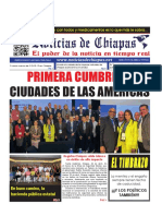 Periódico Noticias de Chiapas, Edición Virtual Jueves 26 de Abril de 2023