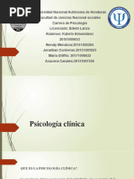 Presentacion Psicoologia Clinica