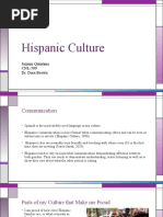 Hispanic Culture: Jazmin Quintana CNL-509 Dr. Dara Brown