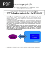 TP N°3: Implémentation de Pare-Feu IPTABLES: Compétence 14: Sécuriser Une Infrastructure Digitale