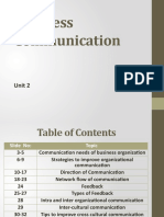 Business Communication Unit 2