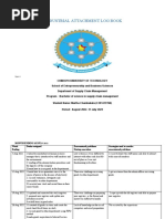Industrial Attachment Log Book