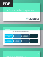 Guide de Cre Ation Dentreprise de A A Z