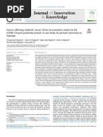 Factors Affecting Students Career Choice in Economics Maj - 2023 - Journal of I