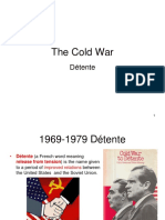 The Cold War: Détente