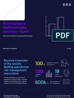 ORX Exploring Risk Exposure Methodologies 2020 Summary Report