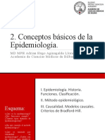 Conceptos Básicos de La Epidemiología