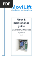 User & Maintenance Guide: Controller & Prewired System