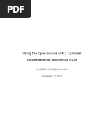 Using The Open Source ASN.1 Compiler: Documentation For Asn1c Version 0.9.29