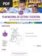 Plan Nacional de Lectura y Escritura-PNLE MEN - Sep 2016