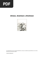 Atman Anatman y Brahman