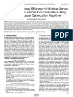 Optimizing Energy Efficiency in Wireless Sensor Networks On Various Qos Parameters Using Grasshopper Optimization Algorithm