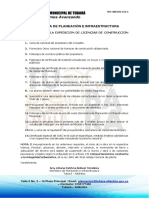 Requisitos Licencias de Construcción Actualizados