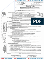 Série N°2 Avec Correction - La Fonction Reproductrice Féminine - Bac Science