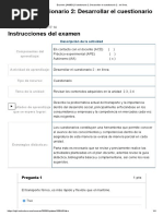 Examen - (AAB01) Cuestionario 2 - Desarrollar El Cuestionario 2 - en Línea