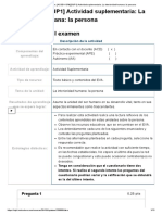 Examen - (ACDB1-15%) (SUP1) Actividad Suplementaria - La Interioridad Humana - La Persona