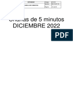 Charlas de 5 Minutos Diciembre 2022