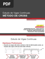 Estudo de Vigas Contínuas:: Método de Cross