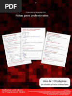 SQL NOTAS PROFESIONALES