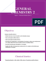 Topic 4 - Chemical Kinetics - Intro To Theories and Boltzmann Curve