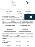 Acta Constitutiva APF 09 10