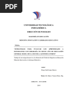 Universidad Tecnológica Indoamérica: Dirección de Posgrado