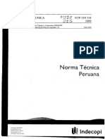 NTP 339.134 Norma Técnica Peruana