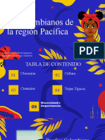 Afrocolombianos de La Región Pacífica: Luisa Fernanda Prada Sanguino Maira Daniela Urrego Chavarrío