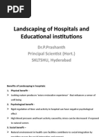 Landscaping of Hospitals and Educational Institutions