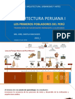 Arquitectura Peruana I: Los Primeros Pobladores Del Perú