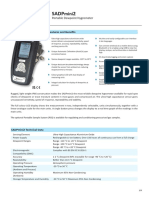 SADPmini2 Portable Dewpoint Meter Datasheet