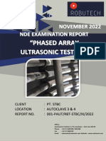 Client: Pt. STBC Location: Autoclave 3 & 4 Report No.: 001-PAUT/RBT-STBC/XI/2022