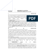 Eñor Otario Ulio Rnesto Scarza Enítez Nombramiento DE Apoderada