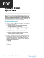 Practice Exam Questions