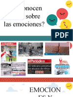 Plantilla de Las Emociones Sentimientos