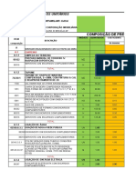 Composição de Preços Unitários