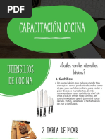 Capacitación Cocina