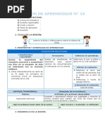 SESION REL VIERNES 14 Leemos La Biblia y Reflexionamos Sobre La Infancia de Jesús