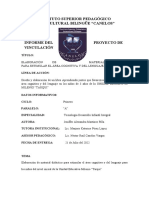 Informe Final Del Proyecto de Vinculación Del Primer Periodo 1