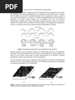 Superficie de Contacto. Equipos de Topografía. Mecanismos de Desgaste